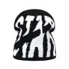 2THESTARS Y2K Beanie for Men Women Knitted Hat Winter Cap Star Design Warm Casual Skullies Cold Weather Knit Outdoor - Black view 1