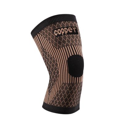 YjiangxinW Copper Knee Braces for Women and Men, Compression Knee Sleeve for Knee Pain,Arthritis, Meniscus Tear,ACL, Joint Pain Relief, Knee Support Pads for Running, Workout Sports (L. Orange, Large)