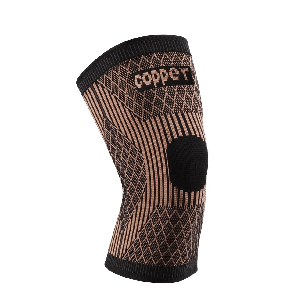 YjiangxinW Copper Knee Braces for Women and Men, Compression Knee Sleeve for Knee Pain,Arthritis, Meniscus Tear,ACL, Joint Pain Relief, Knee Support Pads for Running, Workout Sports (L. Orange, Large)