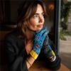 RainCaper Tiffany Dragonfly - Purple Womens Texting Gloves, Warm Touchscreen Gloves for All-Season Travel, Fashion, Museum & Dressy Wear, One Size view 3