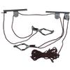 Parliky 1set Bike Wall Rack Indoor Ceiling Mount Multi-functional Hanger for Garage and Home Storage Bike Hook for Space Saving and Organization Finish view 1