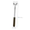 WESIEVYA Pool Bridge Stick Retractable Billiard Cue Holder with Removable Head for -angle Shots Durable Stainless Steel Portable Design for Billiards and Snooker Games view 2