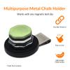 Cru5h Billiards Metal Holder (Large Octagon) Compatible with Predator Pure Chalk - Billiard Chalk Holder use with Magnetic Clip, Pool Accessories view 4