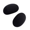 COSMEVIVI 1pair Detachable Shoulder Pads Self-adhesive Black Shoulder Enhancer for Women view 1