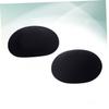 COSMEVIVI 1pair Detachable Shoulder Pads Self-adhesive Black Shoulder Enhancer for Women view 3
