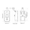 Qsvbeeqj Compression Lock Suitcase Luggage Lock Canopies Lock Handle with Keys for Travel Trailer Caravans view 4