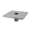 CHEOTIME Boat Seat Base, Aluminum Alloy Marine Boat Seat Mount with 3/4in Pin Post Socket Boat Seat Pedestal Base Seating Accessories for Boat view 1