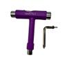 GHOST BOARDS Skate Tool All-In-One - Multi-Function Roller Skate Tool With T-Handle, Allen Key & Screwdriver for Easy Adjustments - Skate Key Fits Any Pocket- Skates Tools Youll Always Carry - Purple