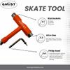 GHOST BOARDS Skate Tool All-In-One - Multi-Function Roller Skate Tool With T-Handle, Allen Key & Screwdriver for Easy Adjustments - Skate Key Fits Any Pocket- Skates Tools Youll Always Carry - Purple view 3