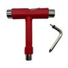 GHOST BOARDS Skate Tool All-In-One - Multi-Function Roller Skate Tool With T-Handle, Allen Key & Screwdriver for Easy Adjustments - Skate Key Fits Any Pocket- Skates Tools Youll Always Carry - Red view 3