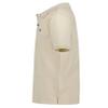 Calvin Klein Boys' Short Sleeve Micro Pique Solid Polo, Button Closure, Soft & Comfortable, Oatmeal, 8 view 2
