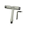 Skate Tool All-in-One, Multi-Function Portable Skateboard T Tools Accessory - with T-Type Allen Key and L-Type Phillips Head Wrench Screwdriver (White) view 1