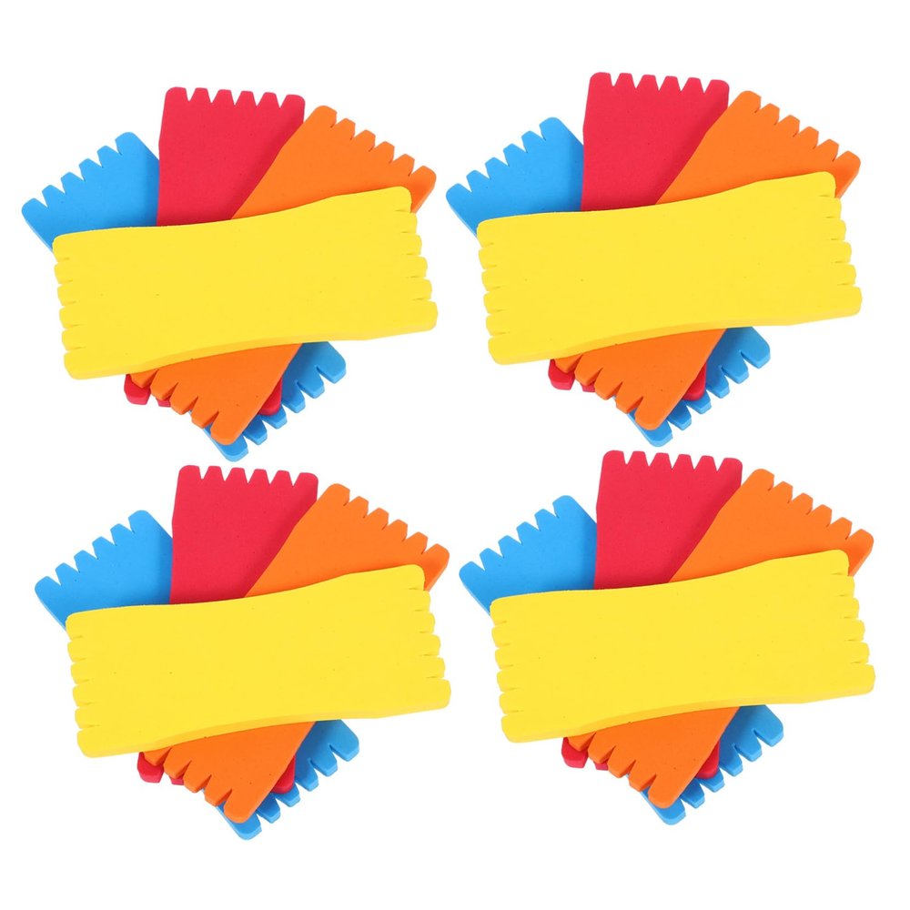 JEWEDECO 50pcs Fishing Line Sponge Winding Board Foam Holder for Storage Essential Tool for Anglers and Functional Fishing Accessories