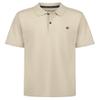 Calvin Klein Boys' Short Sleeve Micro Pique Solid Polo, Button Closure, Soft & Comfortable, Oatmeal, 18-20 view 1