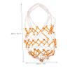 GOOHOCHY Basketball Net Bag for Convenient Sports Equipment Storage Durable and Material Holds Various Balls Like Soccer Volleyball and Basketball for Games and Practices view 2