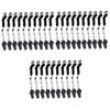 Toddmomy 20pcs Survival Whistles Lanyard Loud Emergency Whistle for Referees and Outdoor Activities Portable for Training and Safety view 1