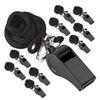 Toddmomy 20pcs Survival Whistles Lanyard Loud Emergency Whistle for Referees and Outdoor Activities Portable for Training and Safety view 2