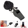 Toddmomy 20pcs Survival Whistles Lanyard Loud Emergency Whistle for Referees and Outdoor Activities Portable for Training and Safety view 4