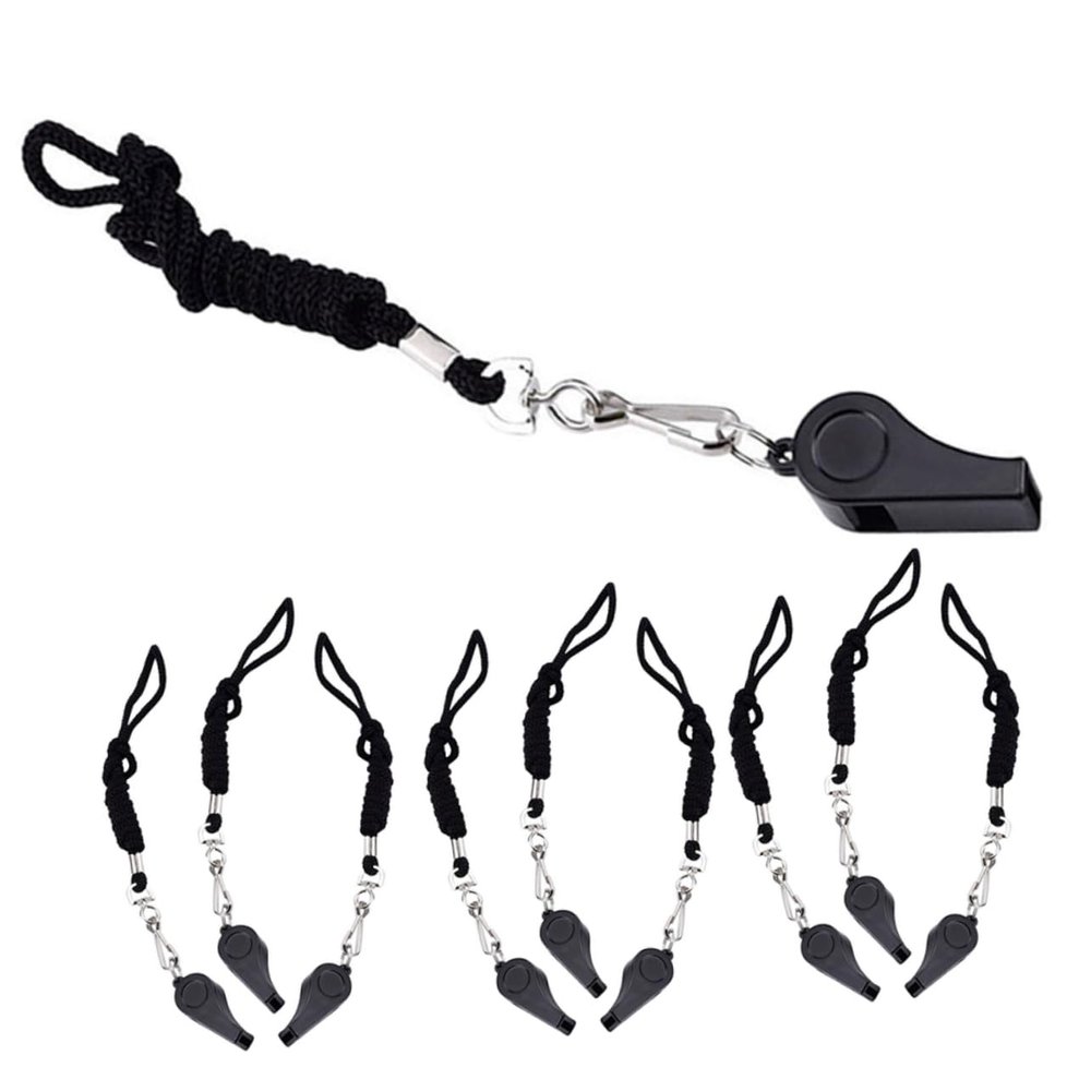 BIUDECO Loud Clear Sports Whistle Lanyard for Soccer Camping Emergency Outdoor Activities