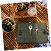 BIUDECO Camping Cutlery Storage Bag Portable Organizer for Outdoor Picnic Bbq Pouch for Travel Hiking Fishing Green view 4