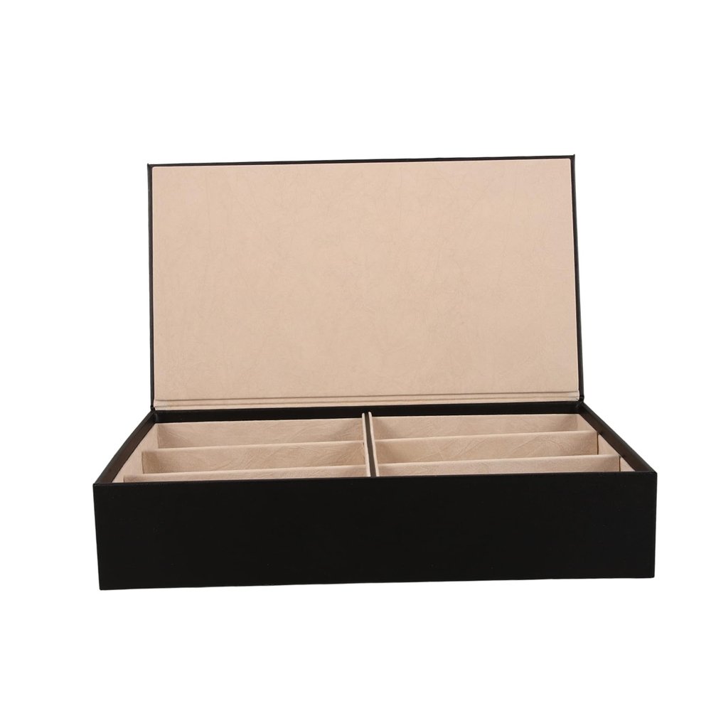 GALPADA Sunglasses Organizer Multi-grid Design for Efficient Eyewear Storage Compact Display Case for Sunglasses and Glasses for Home and Travel Use