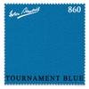 Simonis 860 Pool Billiard Table Cloth - Pre-Cut Rails - Authorized Dealer (Tournament Blue, 7 ft) view 1