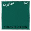 Simonis 860 Pool Billiard Table Cloth - Pre-Cut Rails - Authorized Dealer (Simonis Green, 8 ft) view 1