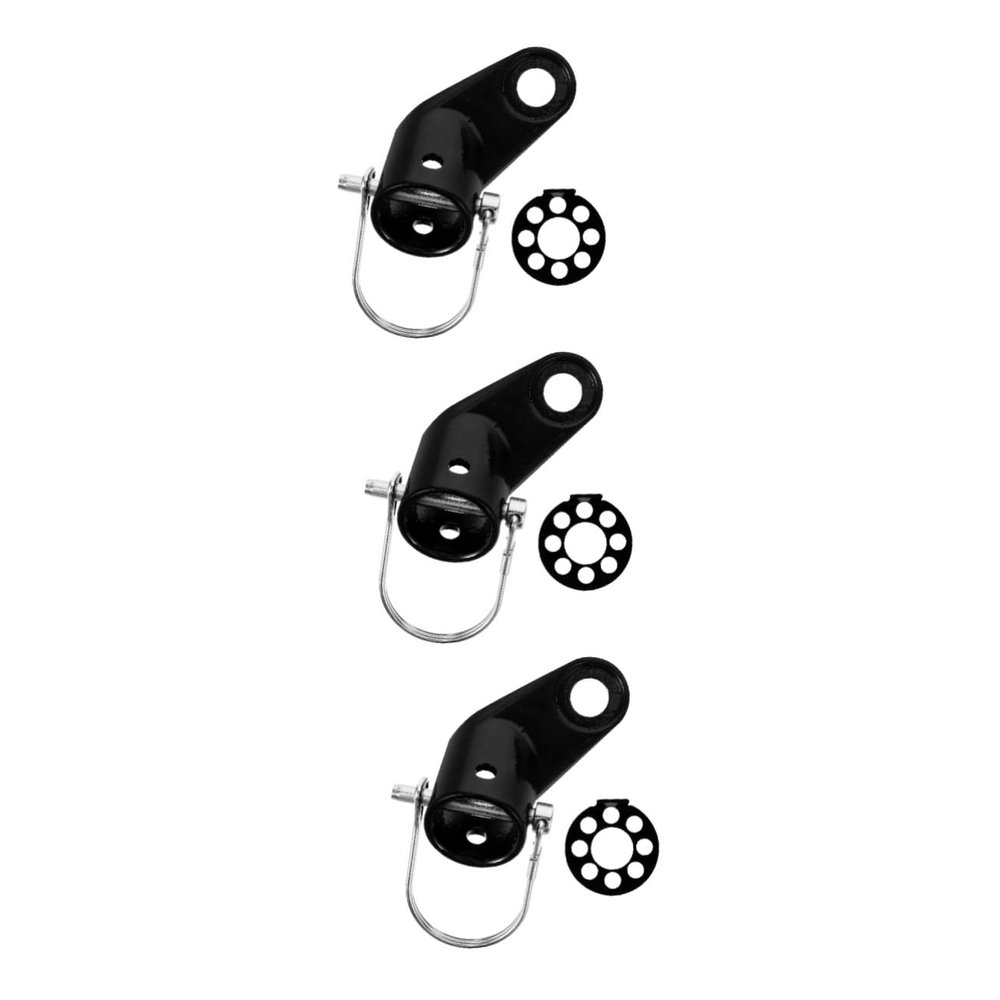 BESPORTBLE 3sets Bike Trailer Hitch Connector Coupler for Pet Trailers Joint Attachment for Easy to Install Adapter for Outdoor Fun