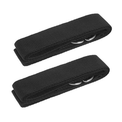 BESPORTBLE 2pcs Non-elastic Yoga Strap for Fitness Strength Training Stretching Webbing for Muscle Activation Yoga for Home Use