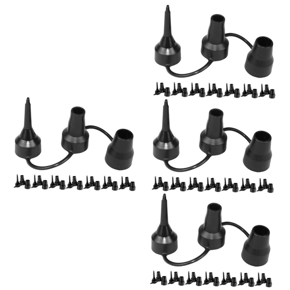 Sosoport 32pcs Pump Nozzles Inflatable Mattress Nozzle Adapter for Air Pump Compatible Inflatable Items Easy Installation and Fast Inflation