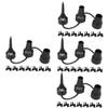Sosoport 32pcs Pump Nozzles Inflatable Mattress Nozzle Adapter for Air Pump Compatible Inflatable Items Easy Installation and Fast Inflation view 1