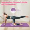 Yoga Mat Pilates Mat Exercise Fitness Mat TPE Non-Slip Anti -Tear Sweat Resistant (E) view 3