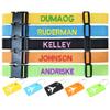 2PC Custom Embroidery Luggage Strap with Your Text/Name,Personalized Luggage Straps with Tag for Suitcases,Adjustable Suitcase Strap Belt for Secure Travel view 1
