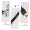 COSMEVIVI Air Hose Extension Tube for Bike Motorcycle and Car Tire Inflator Convenient Inflating Adapter for Air Pumps Compatible Various Inflatable Items view 3