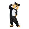 Brown Shar Pei Dog Bulldog Mascot Costume Adult Cosplay view 2