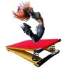 QYQCXGL Spring into Action with Junior Gymnastics Portable Curved Springboard Ideal for hool & Home Gym Vaulting, Mini Trampoline & More; Includes 2 Springs for Optimal Performance! view 1