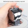 Metal Handheld Tallies Counter 4-Digit Number Count Clickers Counter Mechanical Counters Clickers Pitches Counter For Coaching view 3