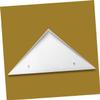 HANABASS 3pcs Table Soccer Corner Guards Plastic Table Edge Protectors Triangle Shape Corner Covers for Foosball Safety view 4