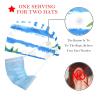 2 Pieces Scrub Caps Women Scrub Cap Scrub Caps Surgical Women for Hospital Pineapple Stripe Multicoloured view 2