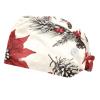 2 Pieces Scrub Caps Women Scrub Cap Surgical Bouffant Caps for Women for The Surgeon Pinecone Flowers Multicoloured view 1