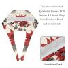 2 Pieces Scrub Caps Women Scrub Cap Surgical Bouffant Caps for Women for The Surgeon Pinecone Flowers Multicoloured view 4