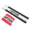 balacoo 2pcs Soccer Captain Arm Bands Adjustable Black Elastic Arm Sleeves for Football Basketball Sports Bright Design Captain Armband for Match view 1