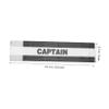 balacoo 2pcs Soccer Captain Arm Bands Adjustable Black Elastic Arm Sleeves for Football Basketball Sports Bright Design Captain Armband for Match view 2