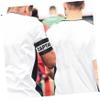 balacoo 2pcs Soccer Captain Arm Bands Adjustable Black Elastic Arm Sleeves for Football Basketball Sports Bright Design Captain Armband for Match view 4