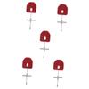 POPETPOP 5pcs Fishing Reel Repair Kit Spool Pin Removal Tool Aluminum Alloy Ergonomic Handle Easy to Use Present for Fishermen view 1