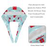 2 Pieces Scrub Caps Women Chef Hat Cute Scrub Caps Women for Kitchen Present Snowflake Multicoloured view 4