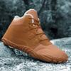 Bestgift Outdoor Shoes Winter Snow Boots Men Waterproof Cotton Shoes Women Padded Thickened Black 9.5 view 2