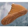 Bestgift Outdoor Shoes Winter Snow Boots Men Waterproof Cotton Shoes Women Padded Thickened Black 9.5 view 3