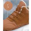Bestgift Outdoor Shoes Winter Snow Boots Men Waterproof Cotton Shoes Women Padded Thickened Black 9.5 view 4