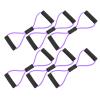 6PCS Fitness 8 Yoga Pulling Rope Figure 8 Exercise Bands 8 Shaped Resistance Bands Arm Exercise Bands Figure 8 Resistance Bands for Women